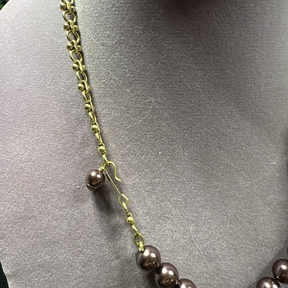 Heidi Daus Vine & Divine Faux Pearl Crystal Drop Necklace Box and Warranty Card - Picture 5 of 8